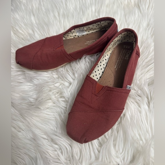 Toms Shoes - TOMS Brick Red Alpargata